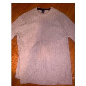 Male tan casual sweater